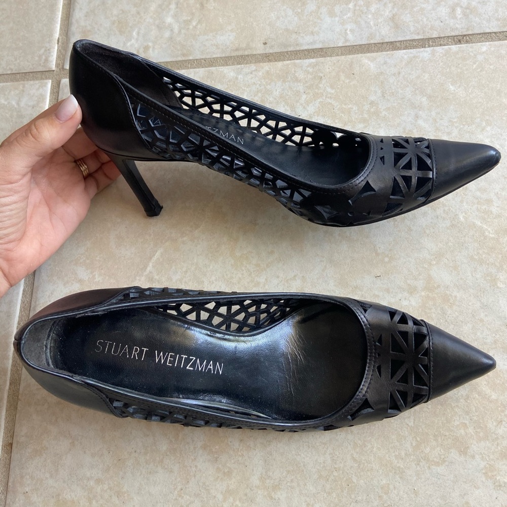 Stuart Weitzman Black Heels